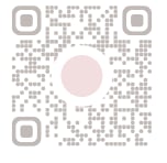 QR code with a pink center circle, linking to amendmedicalink.com